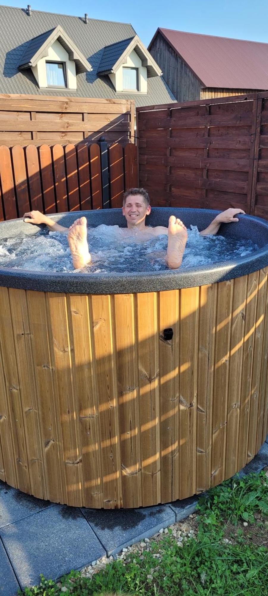 Osada Marcowa - Niebieski Domek Z Sauna & Jacuzzi Zakopane Esterno foto